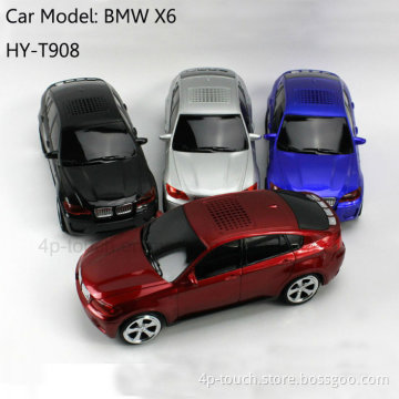BMW X6 Shape Portable Mini Music Car Speaker (HY-T908)
